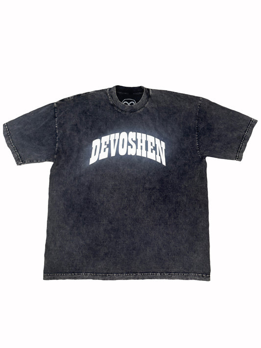 Devoshen Mineral Wash Black Tee